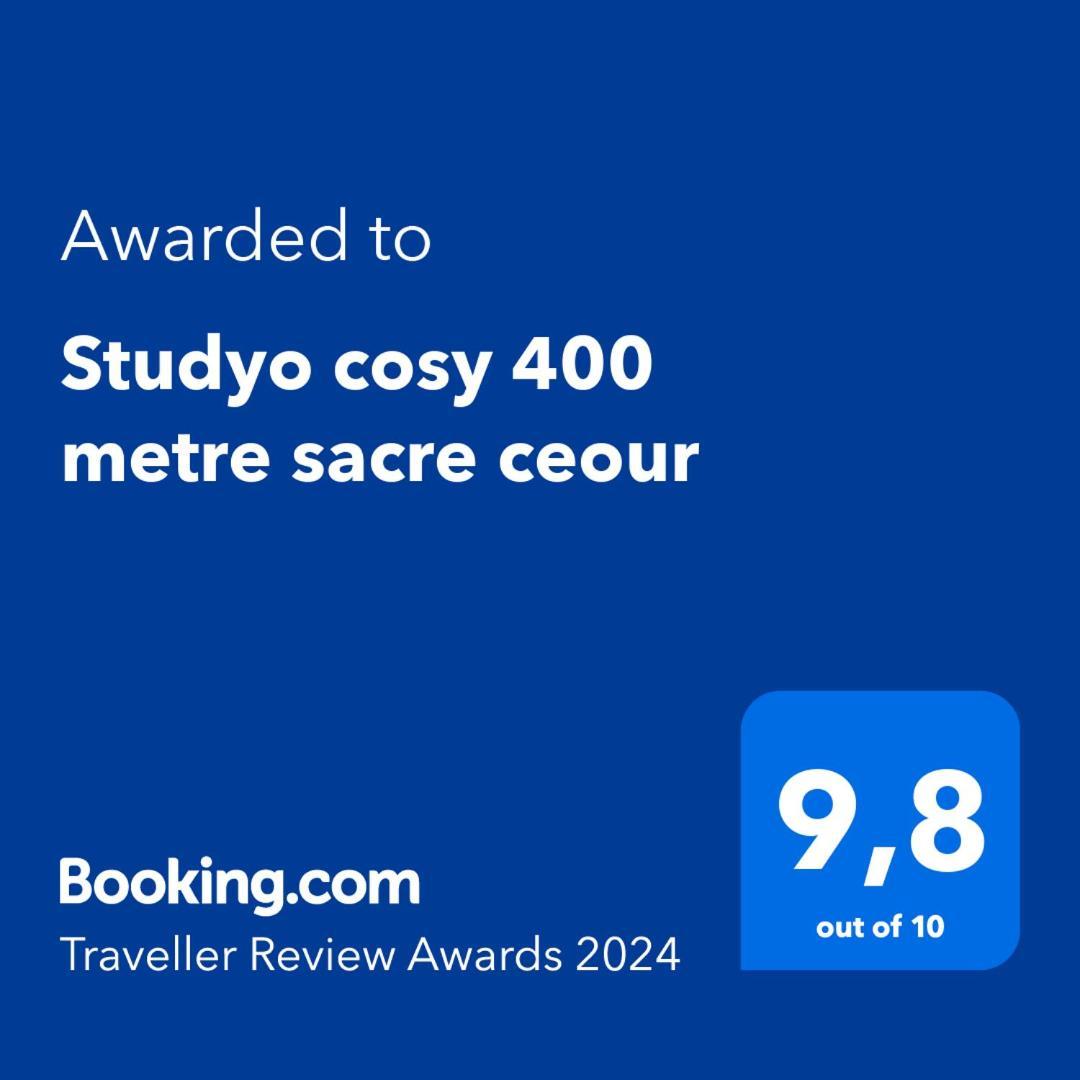 Apartamento Studyo Cosy 400 Metre Sacre Ceour París Exterior foto